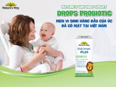 Siro Uống Nature's Way Kids Smart Drops Probiotic Bổ Sung Men Vi Sinh Cho Bé 20ml - Hàng nội địa Úc