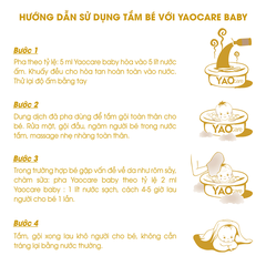 Nước tắm bé thảo dược Yaocare Baby 250ml - DK Pharma