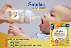 Sữa bột Similac Neosure Infant cho bé sinh non, thiếu tháng, nhẹ cân 0-12 tháng 371g