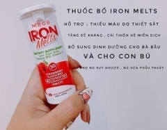 Viên sắt ngậm Iron Melts vị dâu 50 viên Úc