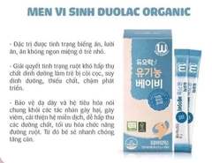 MEN VI SINH DUOLAC ORGANIC HÀN QUỐC HỖ TRỢ TIÊU HÓA