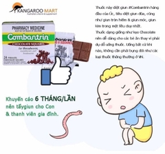 Ô tay giun socola Úc cho bé trên 1 tuổi