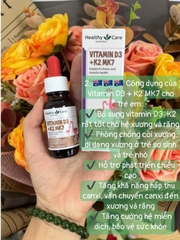 Vitamin D3 K2 MK7 Healthy Care Úc