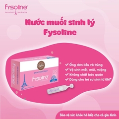 Nước Muối Sinh Lý Gifrer - Physiodose Pháp Tép Hồng/ Vàng Cho Bé Từ Sơ Sinh