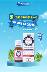 Dung dịch men 10 chủng Bioamicus Complete 10ml hỗ trợ cải thiện hệ vi sinh đường ruột, giảm rối loạn tiêu hóa (10ml)