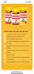 Kẹo Dẻo Gấu Heilusan Vitamin Gummibärchen (60 viên)