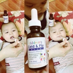 Siro Children Cold and Flu Mỹ 30ml - Giảm cảm lạnh hiệu quả Mỹ