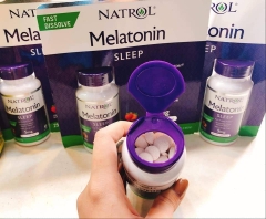 Viên ngậm giúp ngủ ngon Natrol Melatonin 5mg 250 Viên