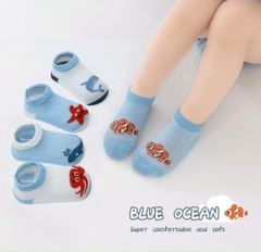 Sét 5 Đôi Tất Lưới Kids Socks -kiluta cho bé