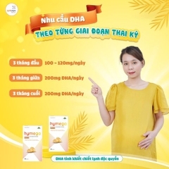 Viên uống Hymega - Bổ sung DHA siêu tinh khiết cho mẹ bầu hộp 30 viên