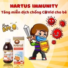 SIRO HARTUS IMMUNITY TĂNG CƯỜNG SỨC ĐỀ KHÁNG CHO TRẺ