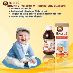 SIRO HARTUS IMMUNITY TĂNG CƯỜNG SỨC ĐỀ KHÁNG CHO TRẺ