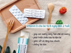 Vitamin d Fluoretten 500 IE, bổ sung D3 flouetten 90 viên