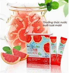 Nước Ép Bưởi Giảm Cân, Đẹp Da Sanga Real Grapefruit Vita [Hộp 30 gói]