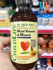 Vitamin Tổng Hợp ChildLife Multi Vitamin Mineral 237ml