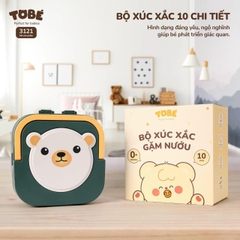 Bộ xúc xắc gặm nướu phát nhạc độc đáo 10 chi tiết cao cấp TOBÉ - gợi mở trí tưởng tượng cho bé