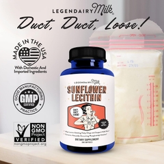 Viên Uống Lecithin Hướng Dương Legendairy Milk: Giải Pháp Tự Nhiên Đánh Bay Tắc Tia Sữa