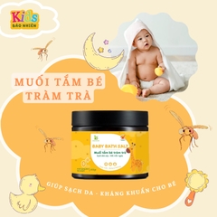 [Date T2.25] Muối Tắm Bé Tràm Trà Phòng Trị Rôm Sảy Bảo Nhiên
