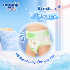 Bỉm tã quần Moony Natural bông hữu cơ các size