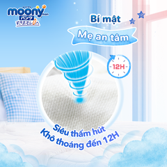 Bỉm tã quần Moony Natural bông hữu cơ các size