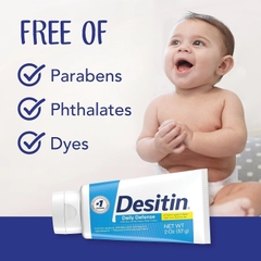 Kem Chống Hăm Tã Desitin Daily Defense Cho Bé Với Thành Phần Kẽm Oxit 4 oz Chính Hãng : Review Chi Tiết, Giá Bán, Thành Phần, Lợi Ích, Cách Dùng Cho Bé Sơ Sinh Nhạy Cảm