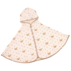 Áo choàng chống nắng Royal Monogram chất vải xốp đũi 1 lớp viền cúc thoáng mát cho 0-4 tuổi