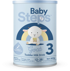 Sữa Dê Baby Steps Số 3 Lon 900g Cho Trẻ Từ 12 Tháng Trở Lên Dị Ứng Đạm Sữa Bò 2026 – Sữa Dê Baby Steps Không Đạm Sữa Bò Không Lactose An Toàn Tăng Cân Hỗ Trợ Tiêu Hóa Miễn Dịch Chính Hãng New Zealand 