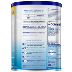 Sữa bột Aptamil Profutuna Cesarbiotik số 3 New Zealand 800g dành cho bé trên 2 tuổi