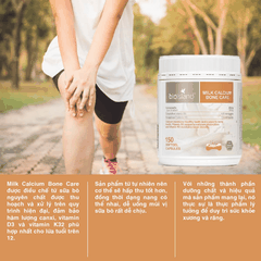 Canxi Sữa Hữu Cơ BioIsland Milk Calcium Bone Care Hỗ Trợ Xương Khớp (Hộp 150 viên)