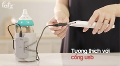 Dụng cụ hâm sữa trên ô tô có kèm Adaptor FB3100MX Fatzbaby