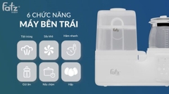 Máy đa năng điện tử (Tiệt trùng/Sấy khô/Hâm sữa/Hầm cháo chậm/Đun & Hâm nước) Multimax 3 Fatzbaby