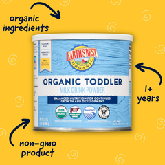 Sữa Bột Earth’s Best Organic Toddler Milk Drink Powder 595g Cho Bé Trên 12 Tháng