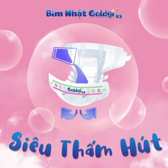Bỉm Tã quần Goldgi+ X5 size XXL 32 miếng (cho bé > 15kg)