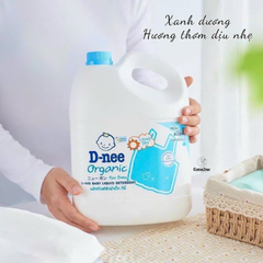 Nước Giặt Xả Dnee Baby Liquid Detergent Lovely Sky Thái Lan 3000ml (Màu Xanh Dương)
