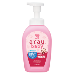 Nước rửa bình sữa Arau Baby Nhật Bản chiết xuất từ thảo mộc dạng bọt an toàn cho bé chai 500ml