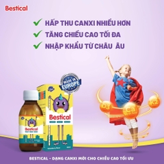 Canxi Sinh Học BestiCal - Hỗ Trợ Tăng Chiều Cao Cho Trẻ