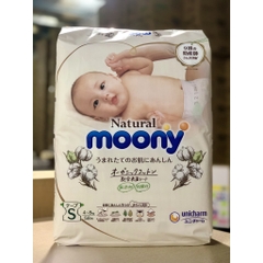 Bỉm tã quần Moony Natural bông hữu cơ các size