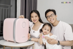 Máy tiệt trùng sấy khô khử mùi bằng tia UV Ecomom 202 Pro Advanced, White