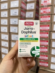 Men đẩy đờm Jarro Dophilus infant Probiotic Drops (0-6 tháng) chai 15ml từ Mỹ