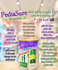 PEDIASURE ORGANIC hoàn hảo và cung cấp dưỡng chất tối ưu nhất cho trẻ từ 1-10 tuổi.