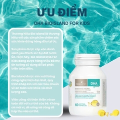 Bio Island DHA Cho Trẻ Em – Hỗ Trợ Sức Khỏe Não Bộ Và Hệ Thần Kinh Tốt Nhất 2025