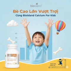 Sữa Canxi Bio Island For Kids – Bổ Sung Canxi Từ Sữa Bò Và Vitamin D3 Cho Trẻ Sơ Sinh Và Trẻ Nhỏ Xương Răng Khỏe Mạnh