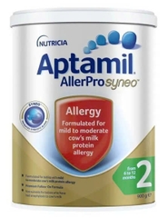 Sữa Aptamil AllerPro Syneo Số 2 900g – Giải Pháp Tốt Nhất Cho Bé Dị Ứng Đạm Sữa Bò 6-12 Tháng