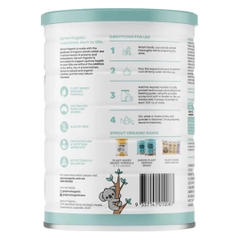 Sữa Sprout Organic Plant Based Toddler Drink 700g Cho Bé Từ 12 Tháng Trở Lên Dị Ứng Đạm Sữa Bò