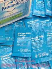 Bebilon HMF Chính Hãng – Bột Bổ Sung Sữa Mẹ Cho Trẻ Sinh Non Nhẹ Cân Thiếu Tháng Suy Dinh Dưỡng Tăng Cân An Toàn Không Lactose Không GMO Protein Thủy Phân Vitamin Khoáng Chất Hộp 50 Gói 1g/Gói