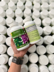 Viên Uống Bổ Não TruNature Ginkgo Biloba 340 Softgels 2026 – Viên Uống TruNature Ginkgo Biloba 120mg Bổ Sung Chiết Xuất Lá Bạch Quả Tăng Cường Trí Nhớ Tập Trung Tuần Hoàn Máu Não Giảm Mệt Mỏi Chóng Mặt Ù Tai An Toàn Không GMO Không Gluten Chính Hãng Mỹ Costco Giá Rẻ