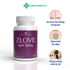 Viên Uống Zlove Grow Green Az Hỗ Trợ Co Hồi Tử Cung 50 Viên