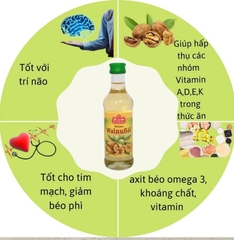 Dầu óc chó Kunella Feinkost WalnuBol 100ml (Đức)