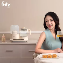 Máy đa năng điện tử (tiệt trùng/sấy khô/hâm sữa/hấp/hầm cháo chậm/đun & hâm nước) Multimax 11 Fatzbaby