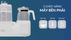 Máy đa năng điện tử (Tiệt trùng/Sấy khô/Hâm sữa/Hầm cháo chậm/Đun & Hâm nước) Multimax 3 Fatzbaby